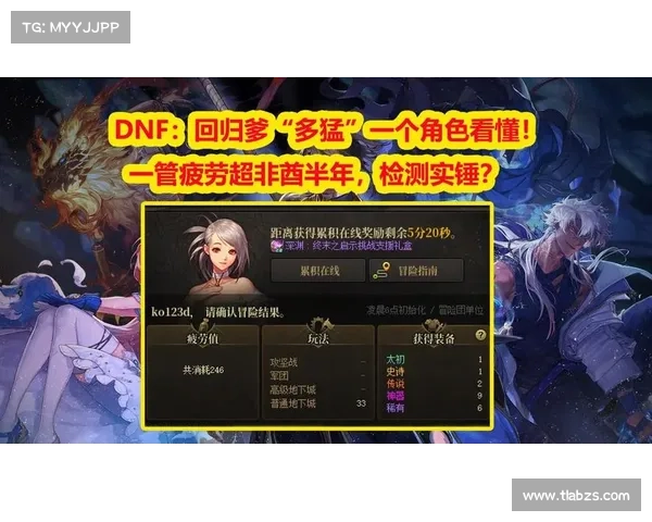 深度解析如何高效提升DNF疲劳值全面提升刷图收益技巧指南